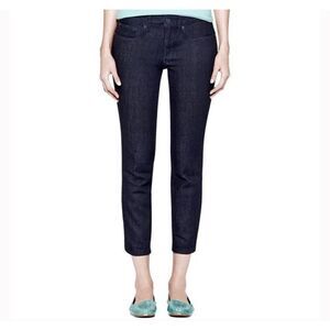 Tory Burch Cropped Skinny Jean Dark Wash Size 25